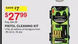 Dunham's Sports PISTOL CLEANING KIT offer