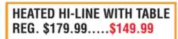 Dunham's Sports HEATED HI-LINE WITH TABLE offer