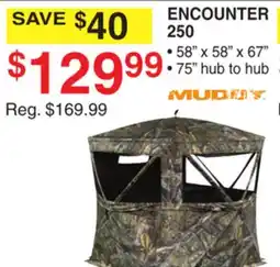 Dunham's Sports MUDDY ENCOUNTER 250 HUB offer