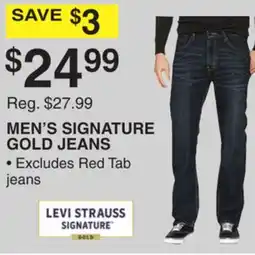 Dunham's Sports MEN'S SIGNATURE GOLD JEANS offer
