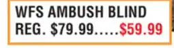 Dunham's Sports WFS AMBUSH BLIND offer