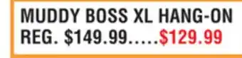 Dunham's Sports MUDDY BOSS XL HANG-ON offer