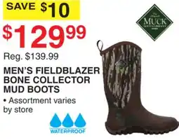 Dunham's Sports MEN'S FIELDBLAZER BONE COLLECTOR MUD BOOTS offer
