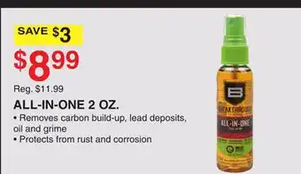 Dunham's Sports ALL-IN-ONE 2 OZ offer