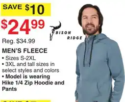 Dunham's Sports MEN'S FLEECE offer