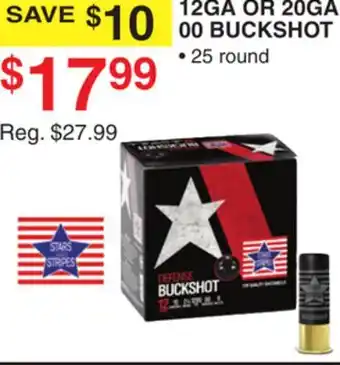 Dunham's Sports 12GA OR 20GA 00 BUCKSHOT offer