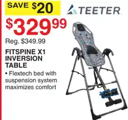 Dunham's Sports FITSPINE X1 INVERSION TABLE offer