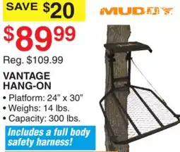 Dunham's Sports VANTAGE HANG-ON offer