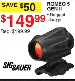 Dunham's Sports ROMEO 5 GEN II offer