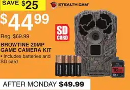 Dunham's Sports BROWTINE 20MP GAME CAMERA KIT offer