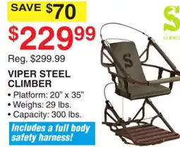 Dunham's Sports VIPER STEEL CLIMBER offer