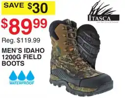 Dunham's Sports MEN'S IDAHO 1200G FIELD BOOTS offer