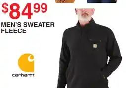 Dunham's Sports CARHARTT MEN'S SWEATER FLEECE offer