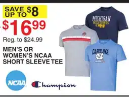 Dunham's Sports MEN'S OR WOMEN'S NCAA SHORT SLEEVE TEE offer