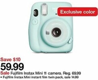 Target Fujifilm Instax Mini 11 Camera offer