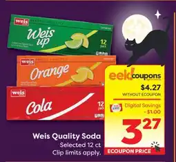 Weis Markets Weis Quality Soda offer