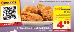 Weis Markets 8 Piece Mixed Hot Fried Chicken offer