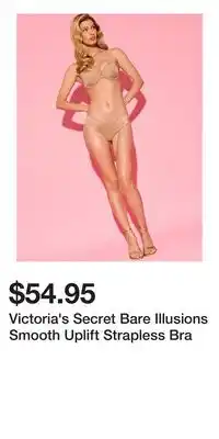 Victoria's Secret Victoria's Secret Bare Illusions Smooth Uplift Strapless Bra offer