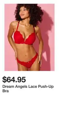 Victoria's Secret Dream Angels Lace Push-Up Bra offer