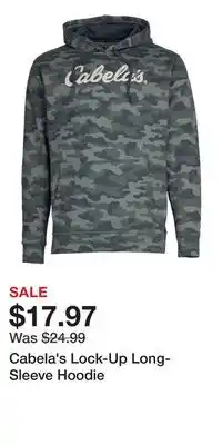 Cabela's Cabela's Lock-Up Long-Sleeve Hoodie offer