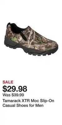 Cabela's Tamarack XTR Moc Slip-On Casual Shoes for Men offer