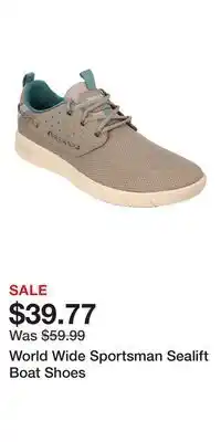 Cabela's World Wide Sportsman Sealift Boat Shoes offer