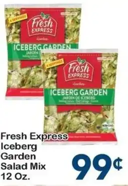 Fairplay Fresh Express Iceberg Garden Salad Mix offer