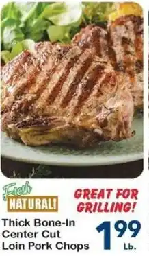 Fairplay Thick Bone-In Center Cut Loin Pork Chops offer