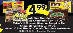 Fairplay Hershey's or M&M's Halloween Blend or Pumpkin Pie Chocolate Candies offer