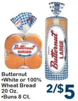 Fairplay Butternut White or 100% Wheat Bread offer