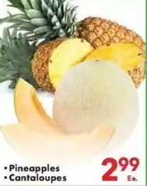 Fairplay Pineapples and Cantaloupes offer