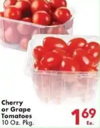 Fairplay Cherry or Grape Tomatoes offer