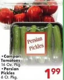 Fairplay Campari Tomatoes offer