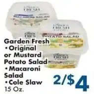 Fairplay Garden Fresh Original or Mustard Potato Salad offer
