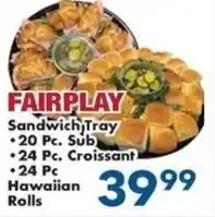 Fairplay Sandwich Tray offer