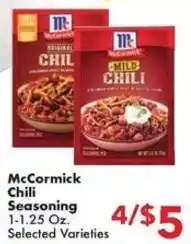 Fairplay McCormick Chili Seasoning offer