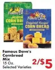 Fairplay Famous Dave's Cornbread Mix offer