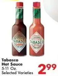 Fairplay Tabasco Hot Sauce offer