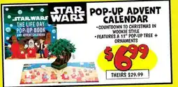 Ollie's STAR WARS POP-UP ADVENT CALENDAR offer