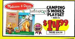 Ollie's CAMPING S'MORES PLAYSET offer