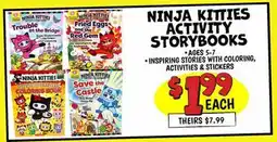 Ollie's NINJA KITTIES ACTIVITY STORYBOOKS offer
