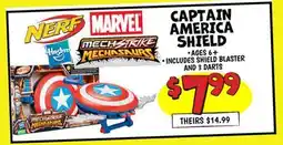 Ollie's CAPTAIN AMERICA SHIELD offer