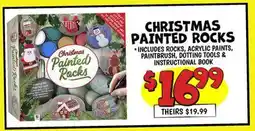 Ollie's CHRISTMAS PAINTED ROCKS offer