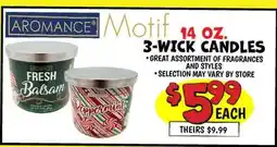 Ollie's 14 OZ. 3-WICK CANDLES offer