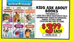 Ollie's KIDS ASK ABOUT BOOKS offer
