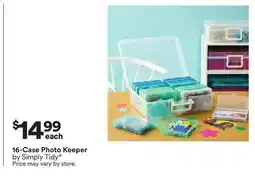 Michaels 16-case Photo Keeper offer