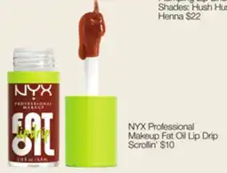 JC Penney NYX Professional Makeup Fat Oil Lip Drip Scrollin' offer