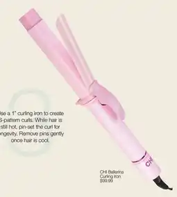 JC Penney CHI Ballerina Curling Iron offer