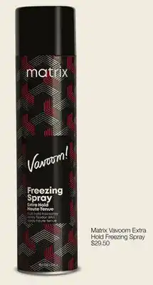 JC Penney Matrix Vavoom Extra Hold Freezing Spray offer