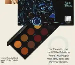 JC Penney Uoma Beauty Black Color Palette offer